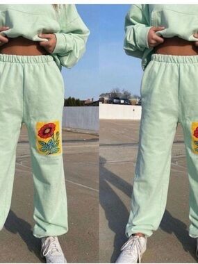 Boys Lie Mint Green Sweatpants ⭐️ GET BLOCKED